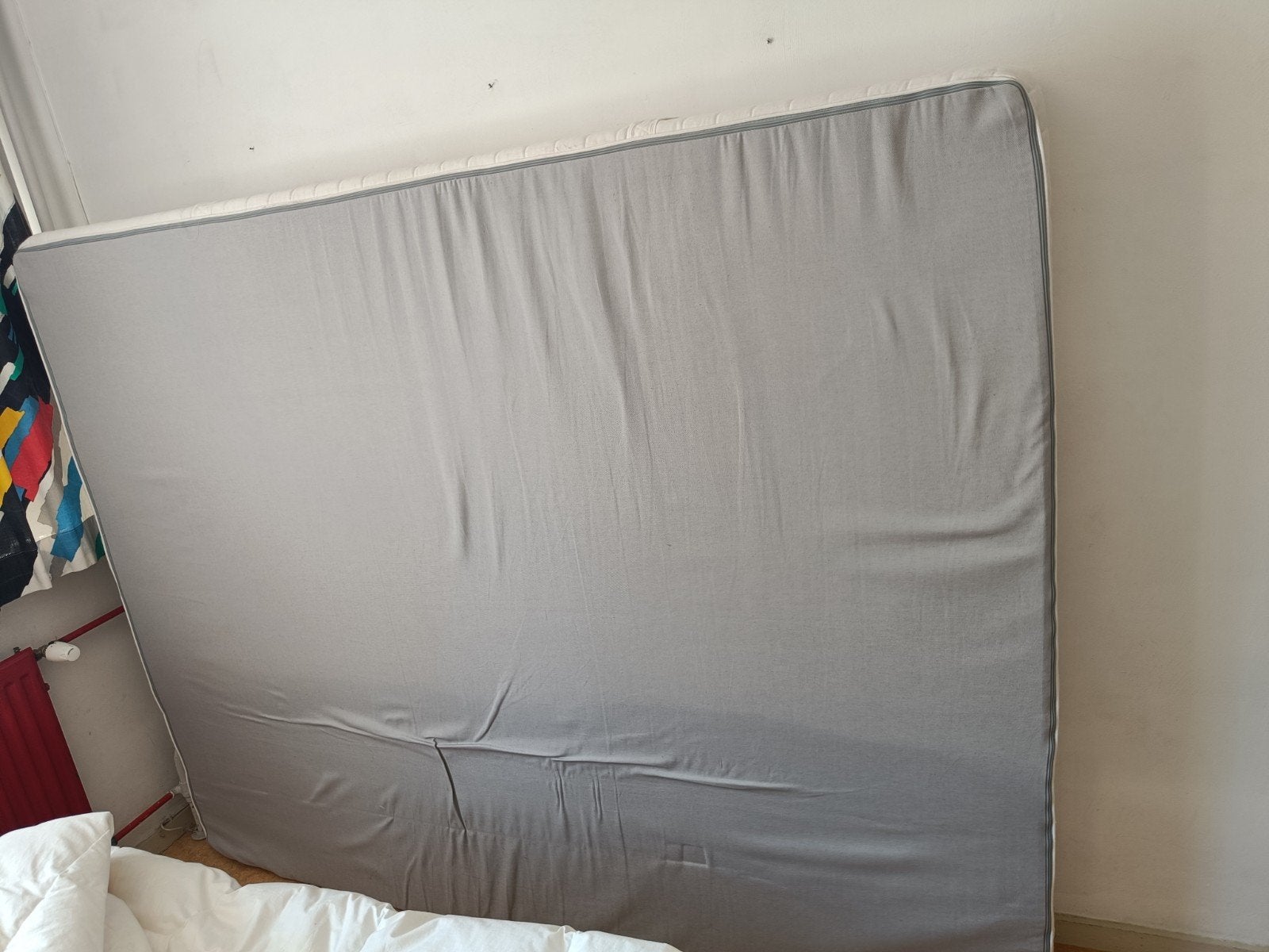 Matras 160x200cm, Huis en Inrichting, Ophalen, Gebruikt, Wit, Tweepersoons