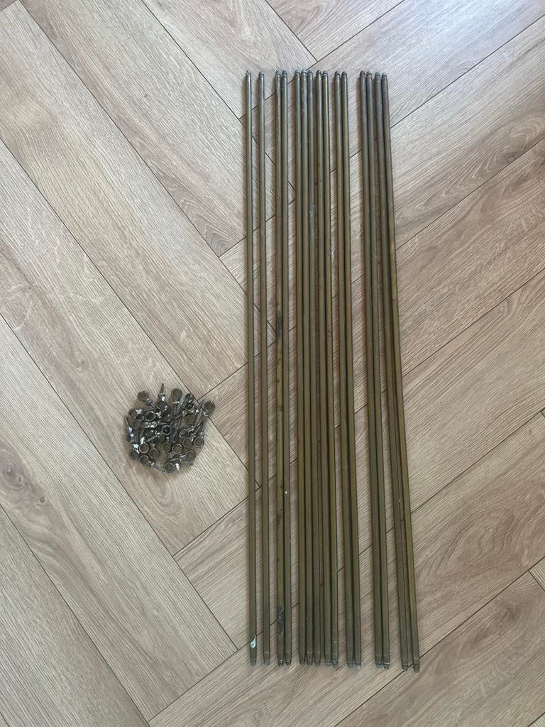 Traproede koper met knoop oog, 80 cm breed, Antiek en Kunst, Antiek | Koper en Brons, Ophalen of Verzenden, Koper