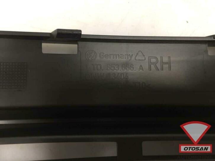 vw touran 1t voorbumper rooster rechts nieuw! 1t0853666a, Auto-onderdelen, Volkswagen, Volkswagen AG, Rechts, Nieuw