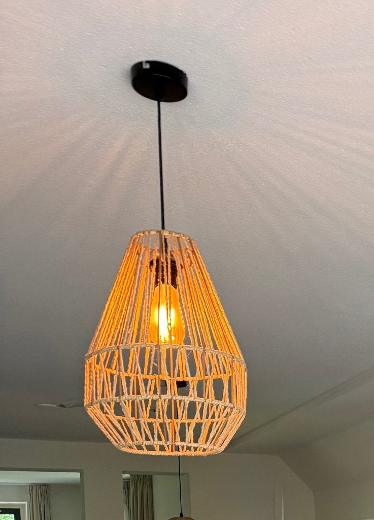 hanglamp, Huis en Inrichting, Ophalen, Overige materialen, Bohemian, Zo goed als nieuw