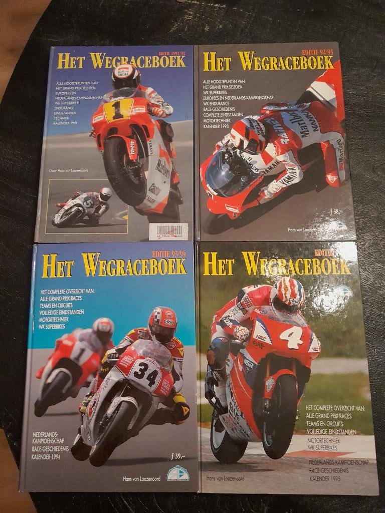 Serie het Wegraceboek Hans van Loozenoord, Boeken, Ophalen, Zo goed als nieuw