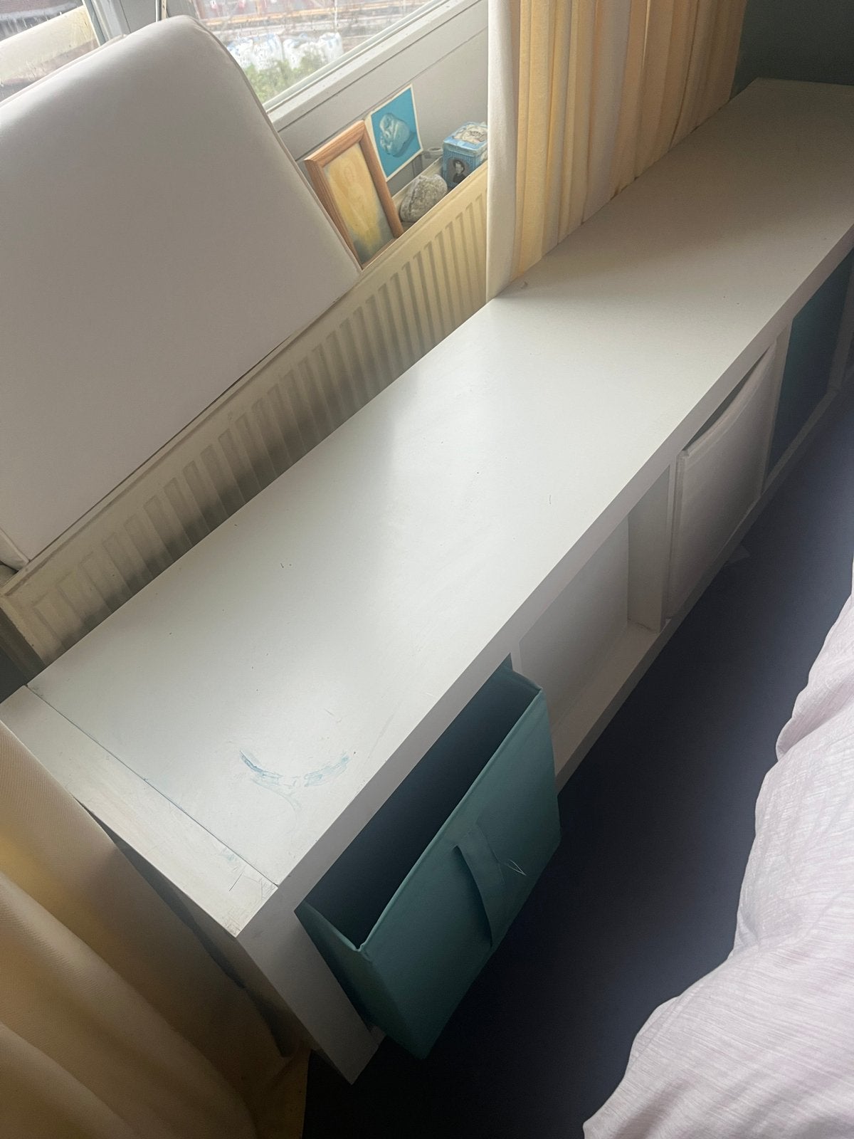 Gratis Ikea Kallax vakkenkast liggend, Ophalen, Gebruikt, Tweepersoons, Overige maten