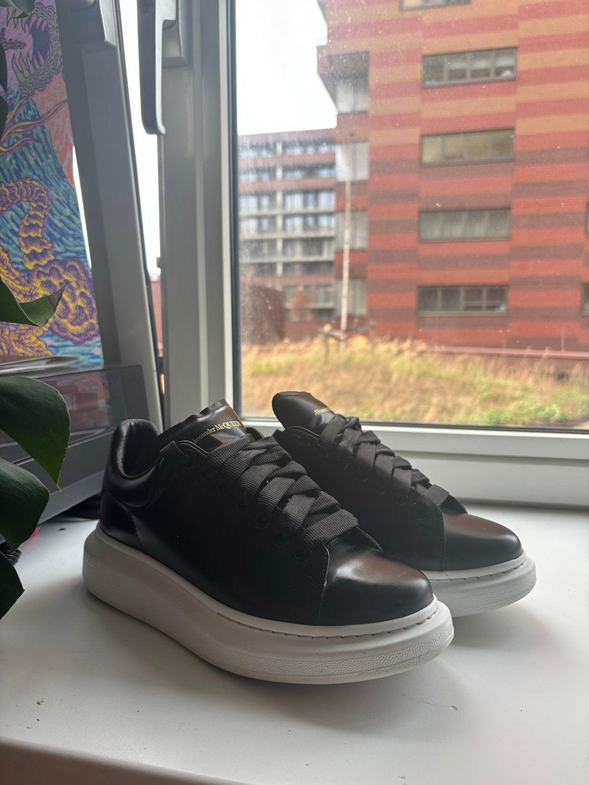 Alexander McQueen Sneakers, Verzenden, Zwart, Sneakers of Gympen, Zo goed als nieuw