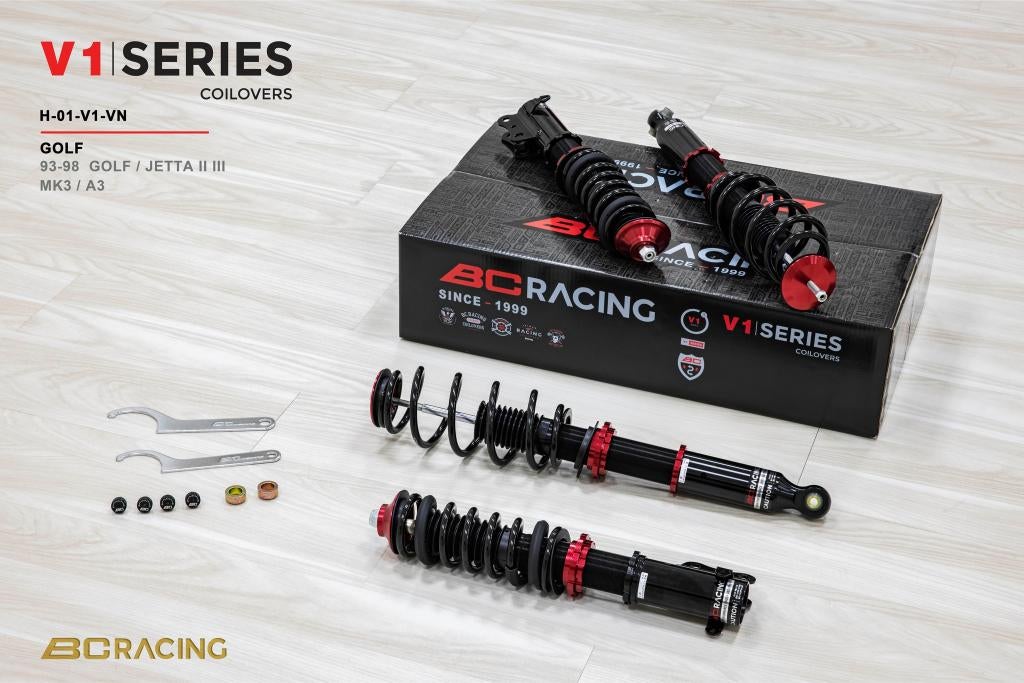 BC Racing V1-VN schroefset - Volkswagen Golf 2 3 Jetta 83-99, Ophalen of Verzenden