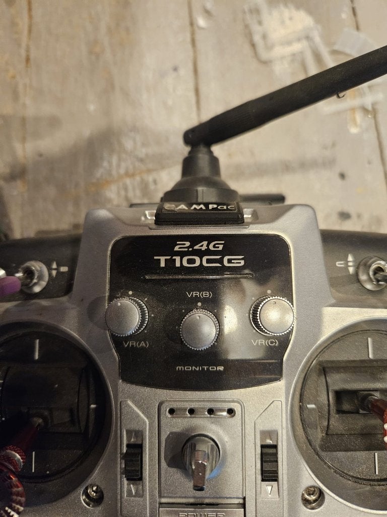 Zender: Futaba T10CG 2.4G FASST + 2 FASST onvangers te koop, Ophalen of Verzenden, Zo goed als nieuw, Overige typen