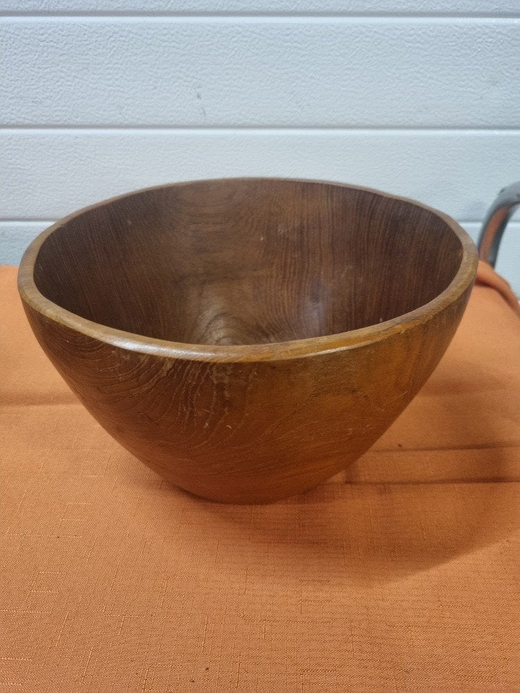 schaal bowl van hout teakhout vintage, Ophalen of Verzenden, 'T Olde Gre-j, Info@toldegrej.nl, Endepoelstraat 20f Didam