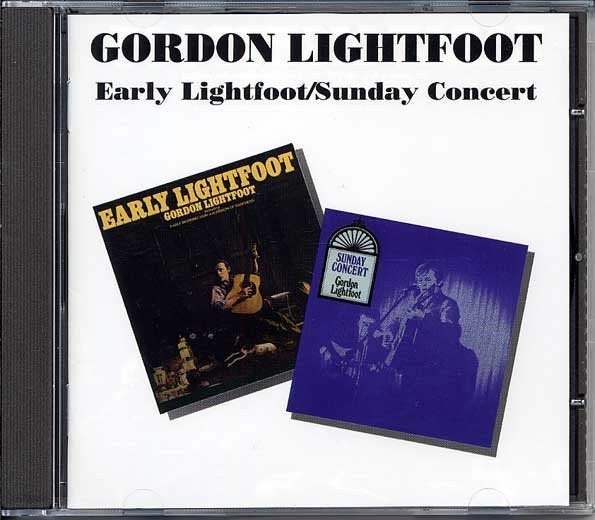 Gordon Lightfoot - Easy Lightfoot /Sunday Concert, Cd's en Dvd's, Inclusief boekje, Gebruikt, Americana, Ophalen of Verzenden