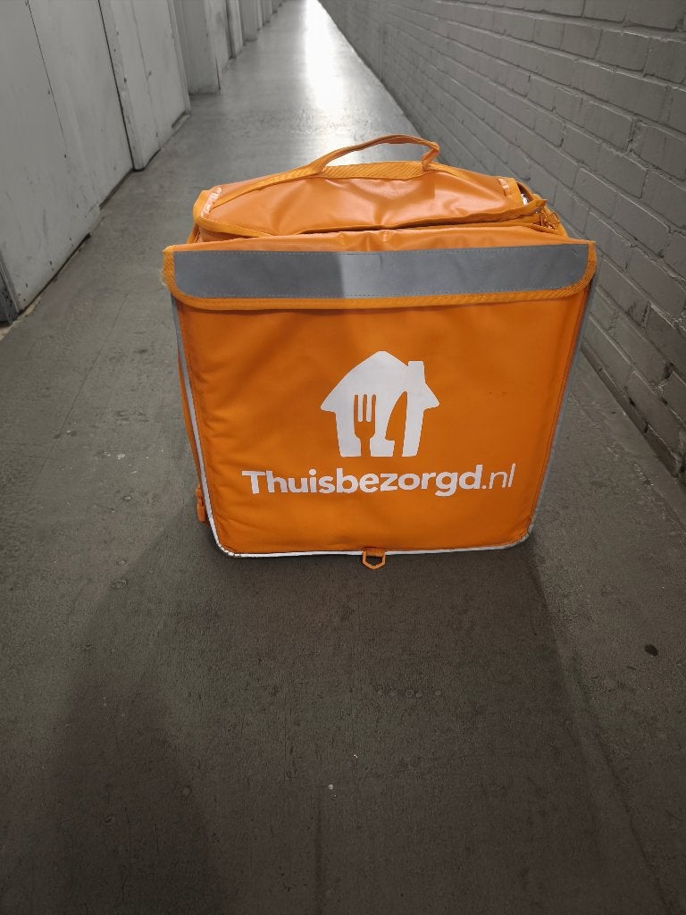 Thuisbezorgd tas, Ophalen, Zo goed als nieuw