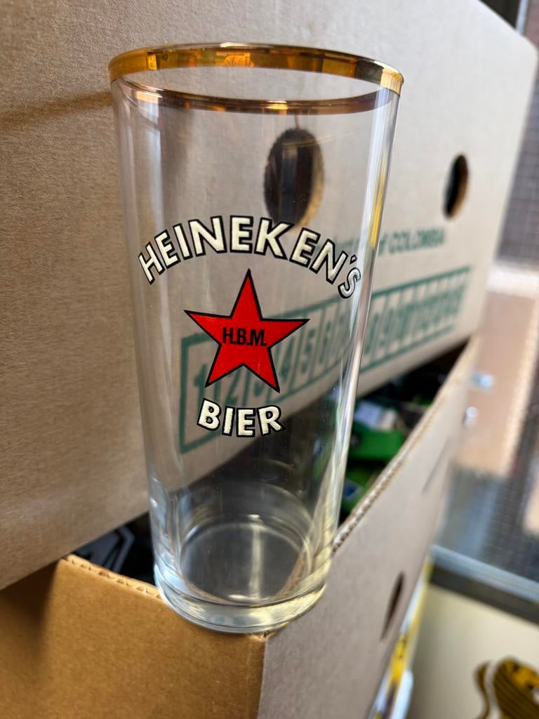 Heineken’s glas replica uit 1995, Ophalen, Zo goed als nieuw, Bierglas