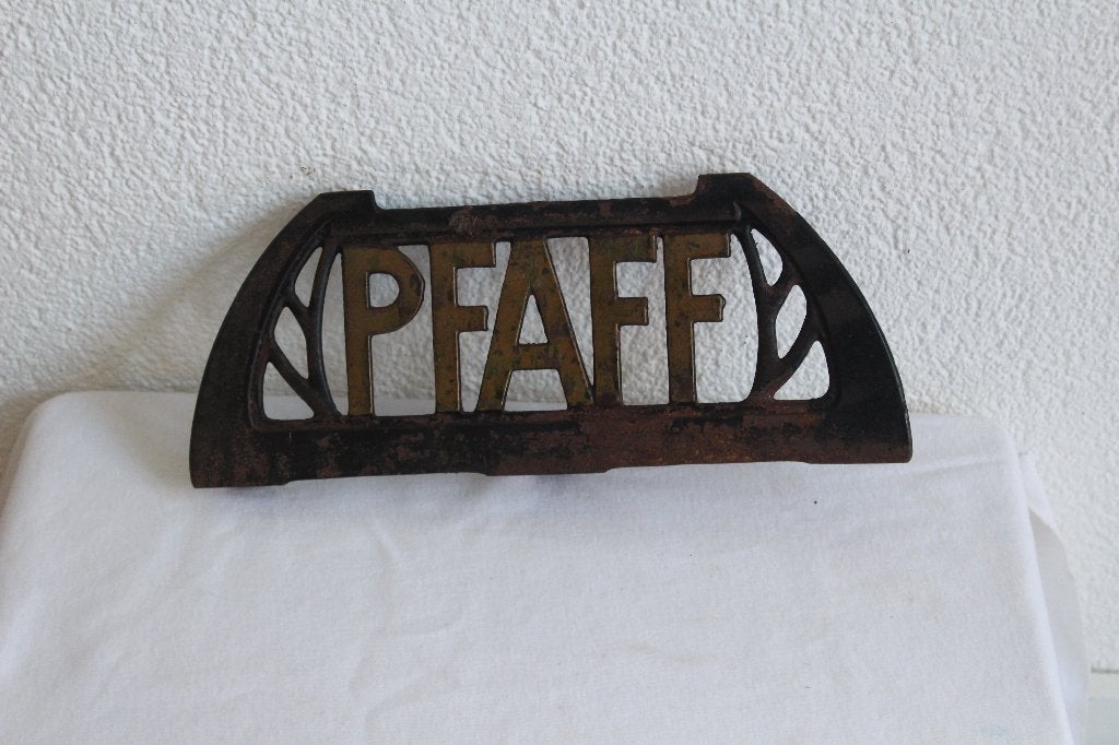pfaff naaimachineplaat, Pfaff, Ophalen of Verzenden, Industrieel, Naaimachine