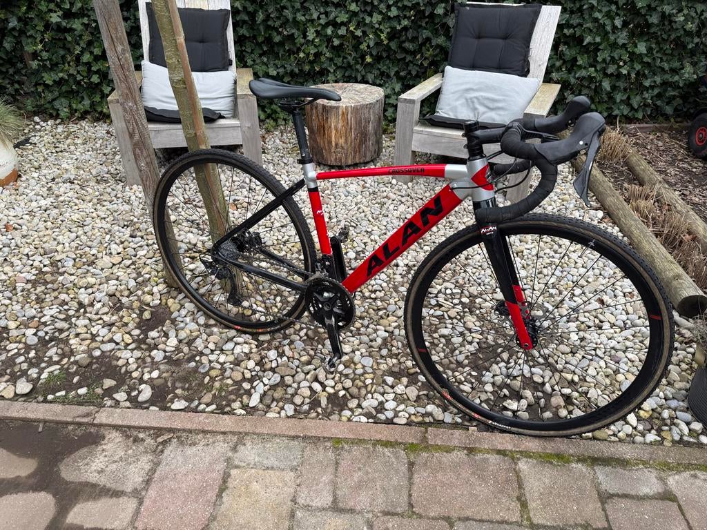 Alan Crossover race / cyclocross / gravel fiets 46cm, Fietsen en Brommers, Overige merken, 28 inch, Gebruikt, Heren