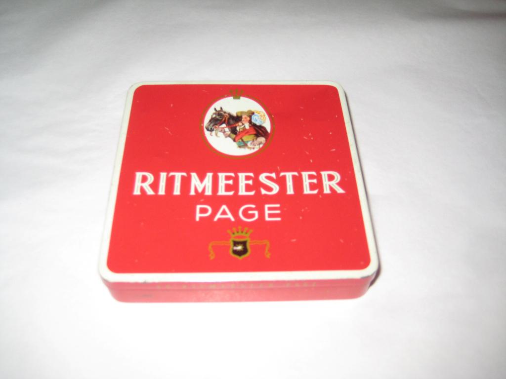 blikje sigaren ritmeester page, Ophalen of Verzenden, Zo goed als nieuw, Overige