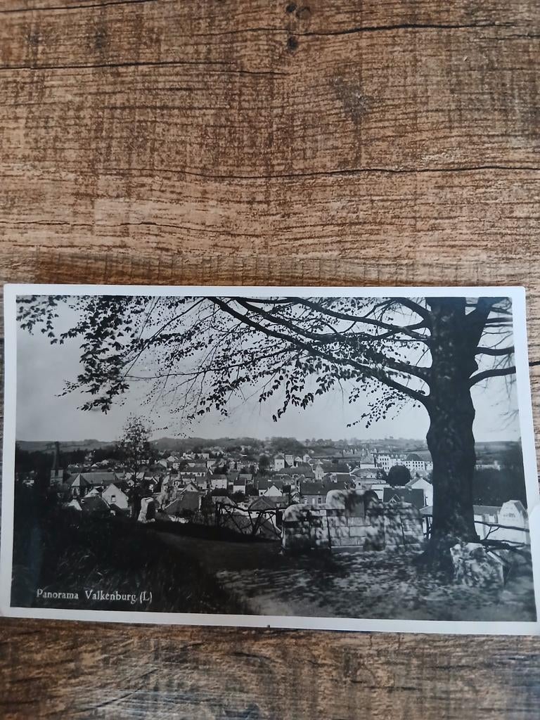 Oude Ansichtkaart Panorama Valkenburg (L) - Gelopen, Ophalen of Verzenden, 1940 tot 1960, Gelopen, Limburg