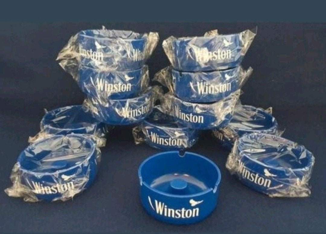 Winston asbakken, ideaal voor in de man cave, bar, kroeg, Ophalen of Verzenden, Nieuw, Asbak