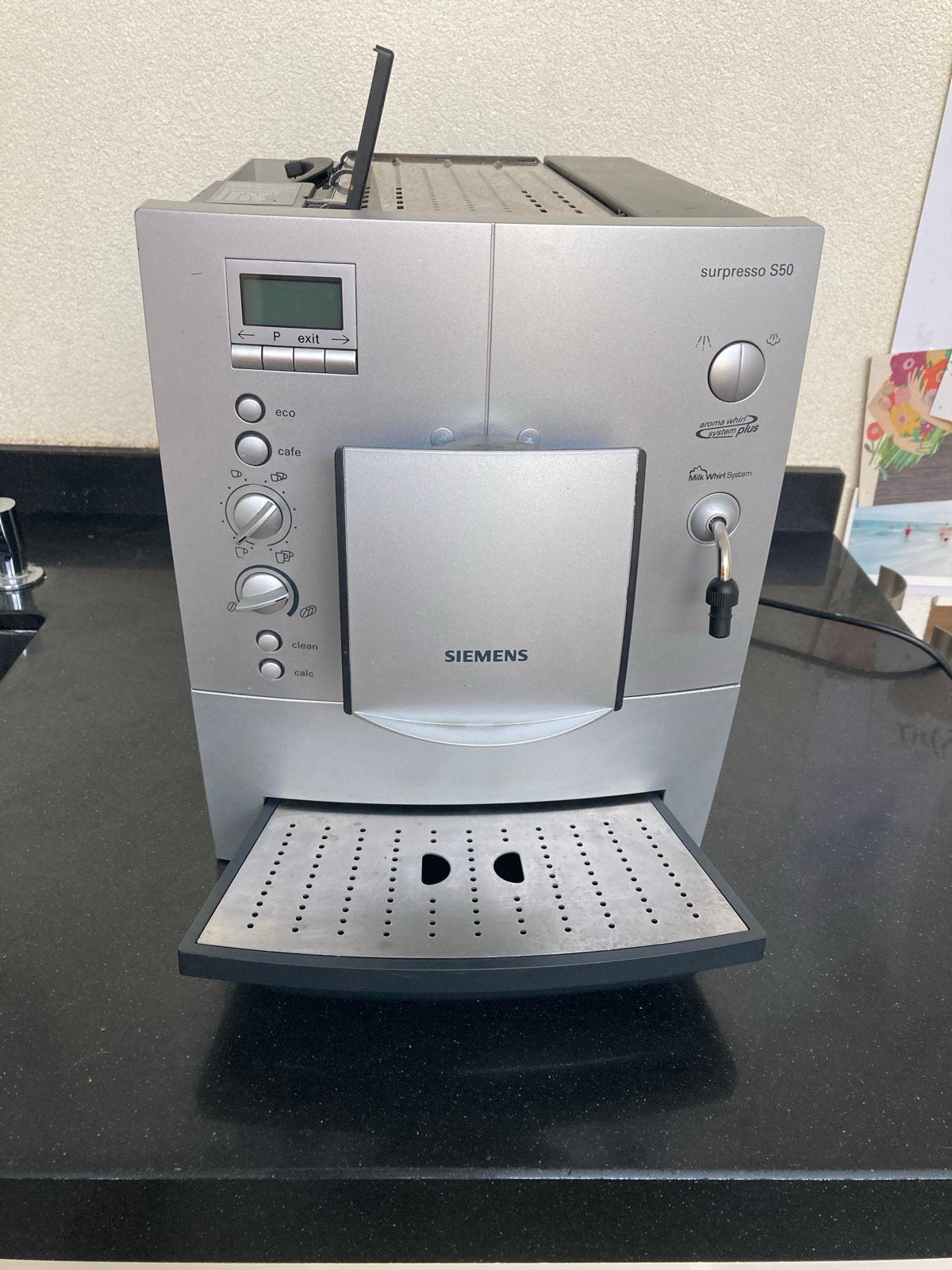Siemens Surpresso S50 Espresso Apparaat - Gebruikt, Ophalen, Afneembaar waterreservoir, Gebruikt, Espresso apparaat