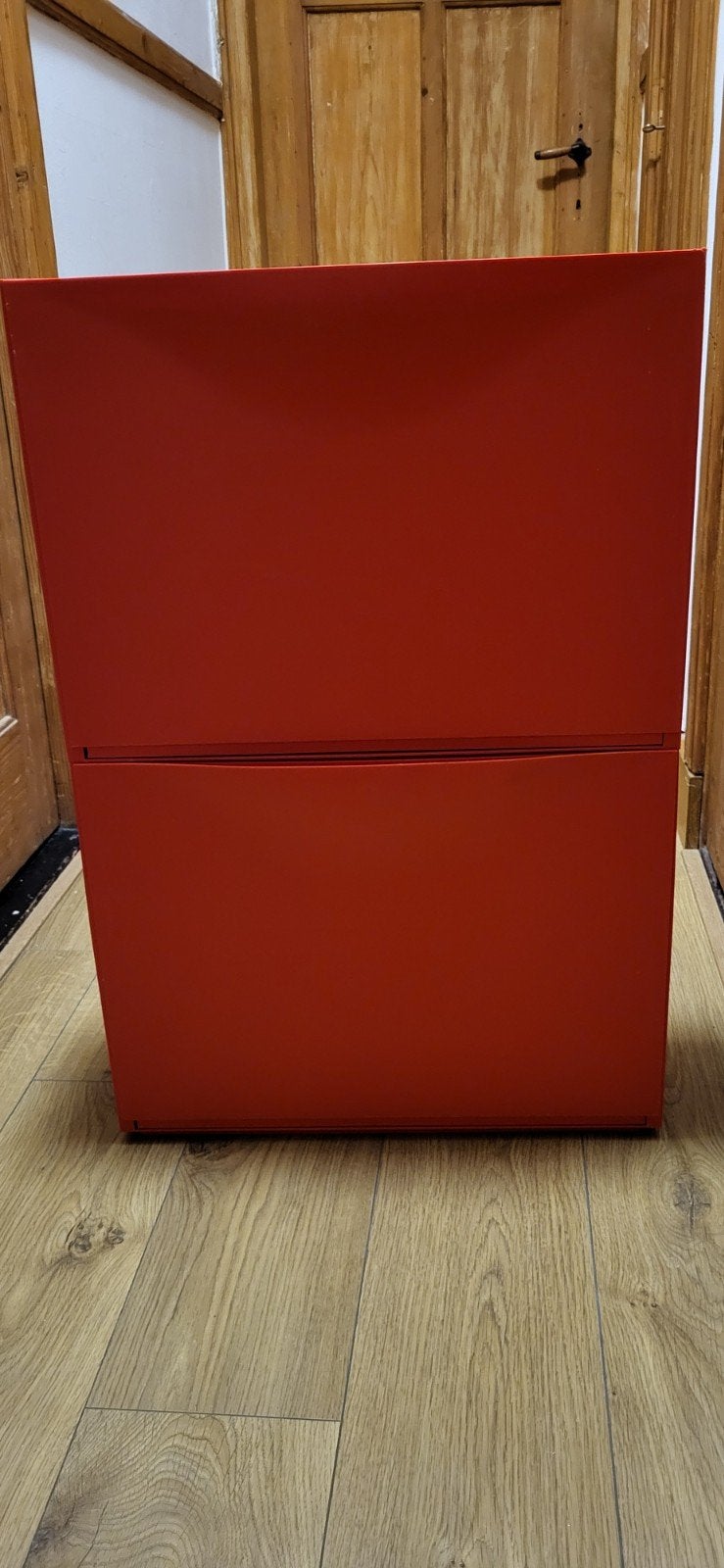 Ikea opbergbakken - Rood (2 stuks), Ophalen, Kunststof, Zo goed als nieuw, Modern