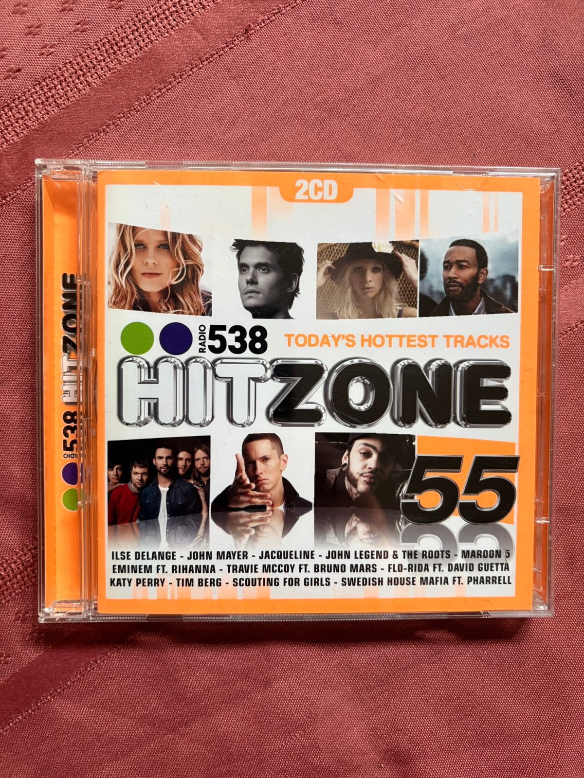 538 Hitzone 55   2cd, Cd's en Dvd's, Verzenden, Gebruikt, Pop, Verzamelalbum