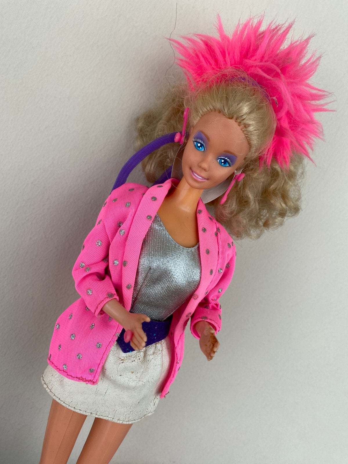 Vintage 1985 Barbie and the Rockers  rockstars Mattel, Verzamelen, Poppen, Verzenden, Zo goed als nieuw, Pop
