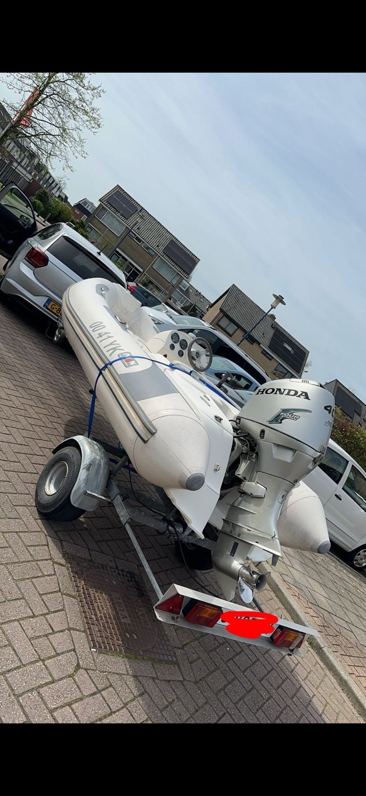 Avon Rib 40 pk, Watersport en Boten, Ophalen, Zo goed als nieuw, Benzine, Avon