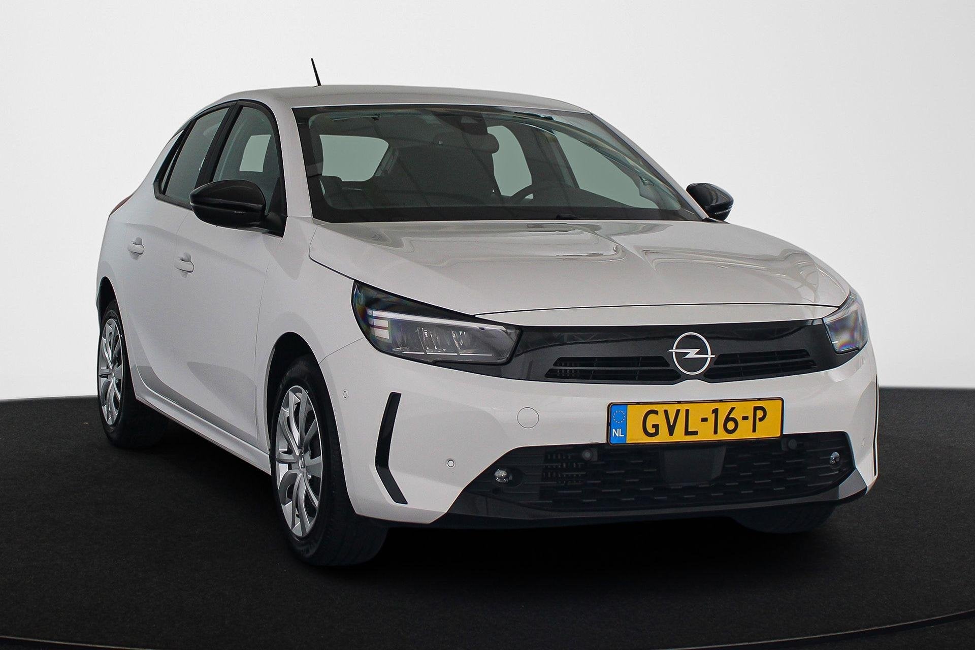 Opel Corsa 1.2 Turbo Hybrid Edition Stoel-Stuurverwarming Ac, Auto's, Opel, Stof, Gebruikt, 1199 cc, 610 kg