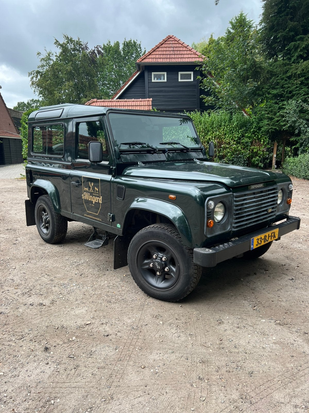 Land Rover Defender 90 TD5 Hardtop HR 4WD 2003, 4 cilinders, 2495 cc, 122 pk, Origineel Nederlands