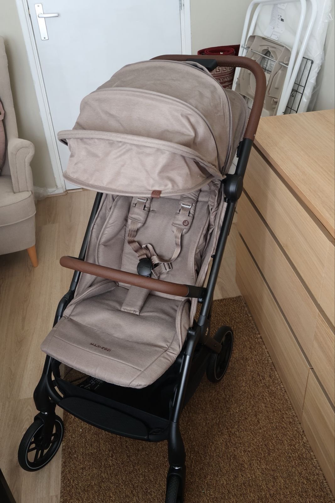 Maxi-Cosi SOHO Stroller - (Twillic Truffle) + Accessories, Ophalen, Zo goed als nieuw, Maxi-Cosi