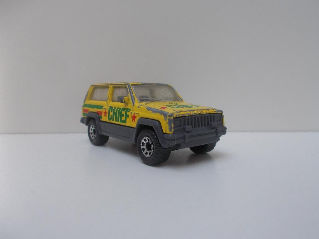 5248 Jeep Cherokee Matchbox, Ophalen of Verzenden, Gebruikt, Auto