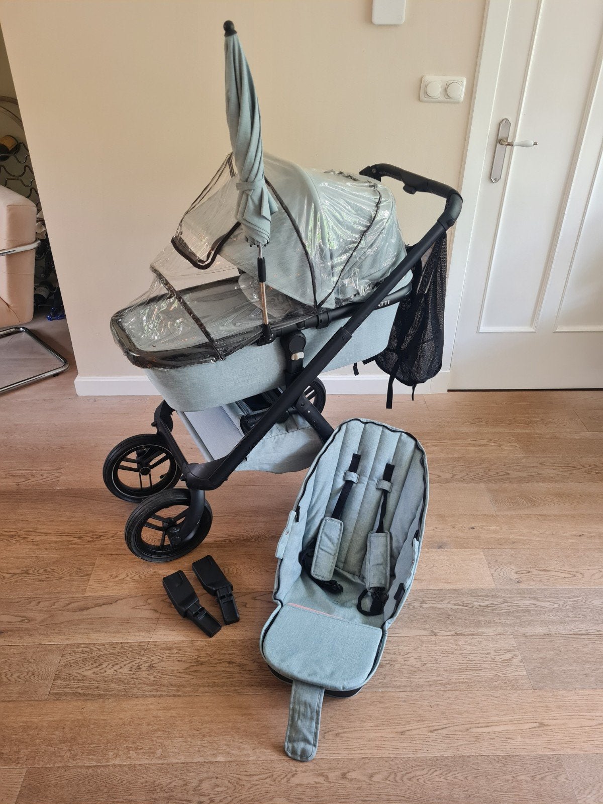 Dubatti one kinderwagen, Ophalen, Gebruikt, Overige merken, Luchtbanden