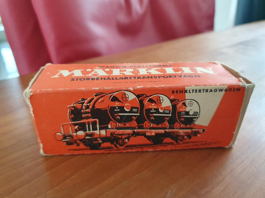 Märklin behaltertragwagen 4520, Wisselstroom, Gebruikt, Wagon, Ophalen of Verzenden