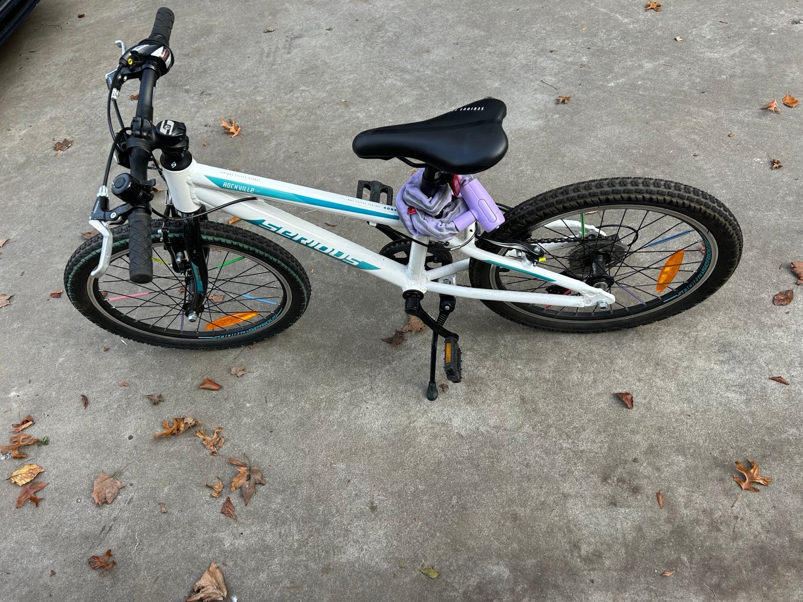 Serious Rockville 20 inch kinderfiets - zo goed als nieuw, Ophalen, Gebruikt, Velgrem, 20 inch of meer