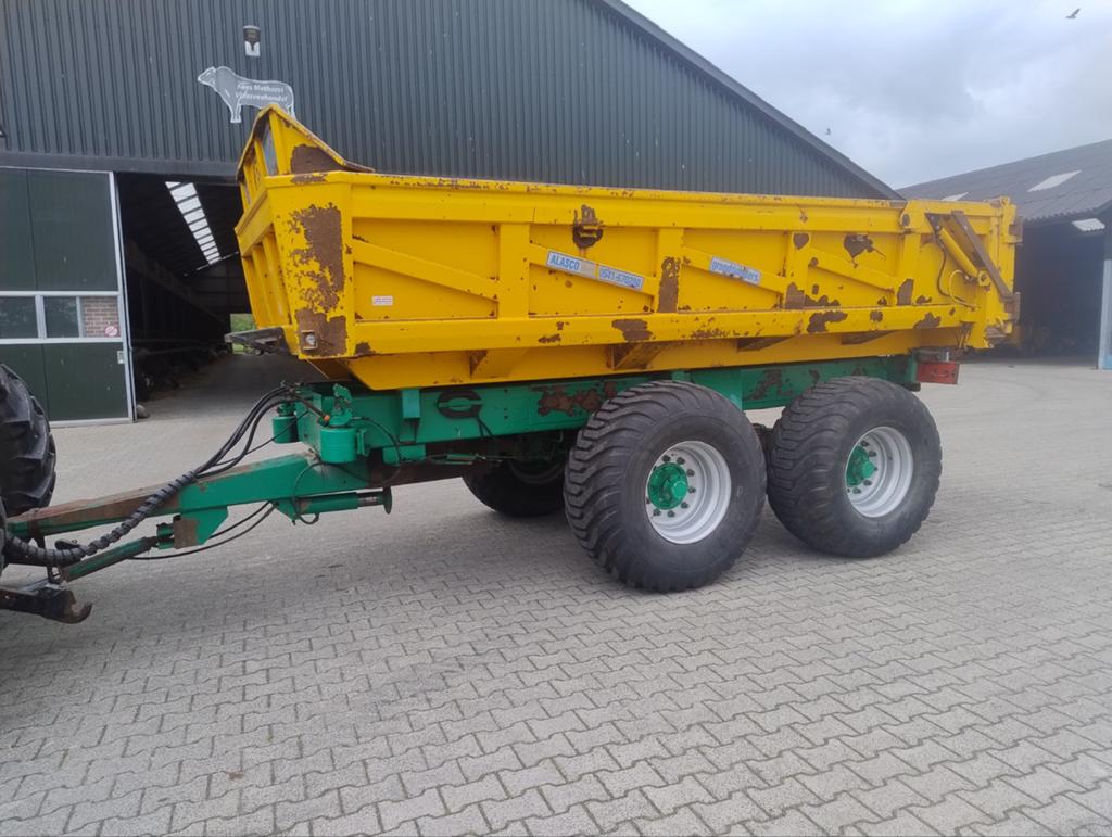 Alasco gronddumper 16ton gedwongen gestuurd, Zakelijke goederen, Ophalen of Verzenden, Akkerbouw, Transport