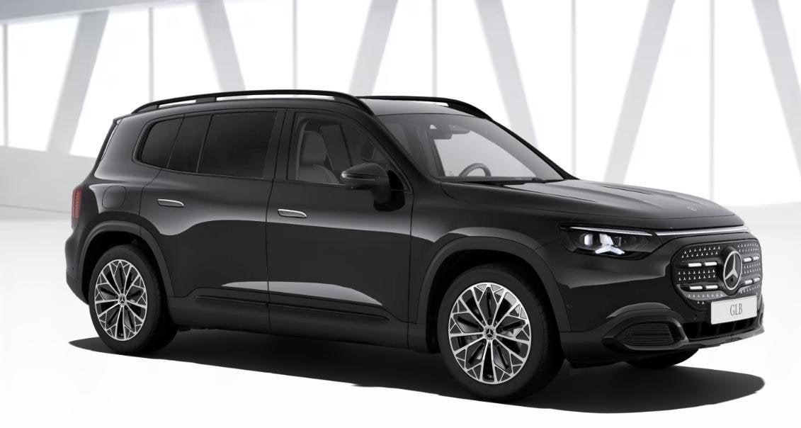 Mercedes-Benz GLB 250+ Business Solution 7p. 85.5 kWh Nightp, Auto's, Achterwielaandrijving, Zwart, Nieuw, GLB