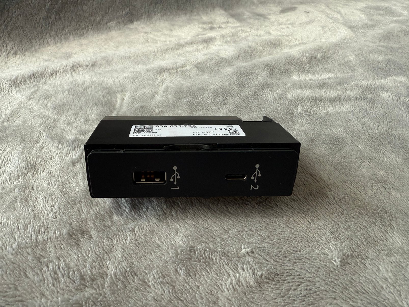 Audi module 83A.035.736 (USB HUB), Auto-onderdelen, Ophalen of Verzenden, Audi