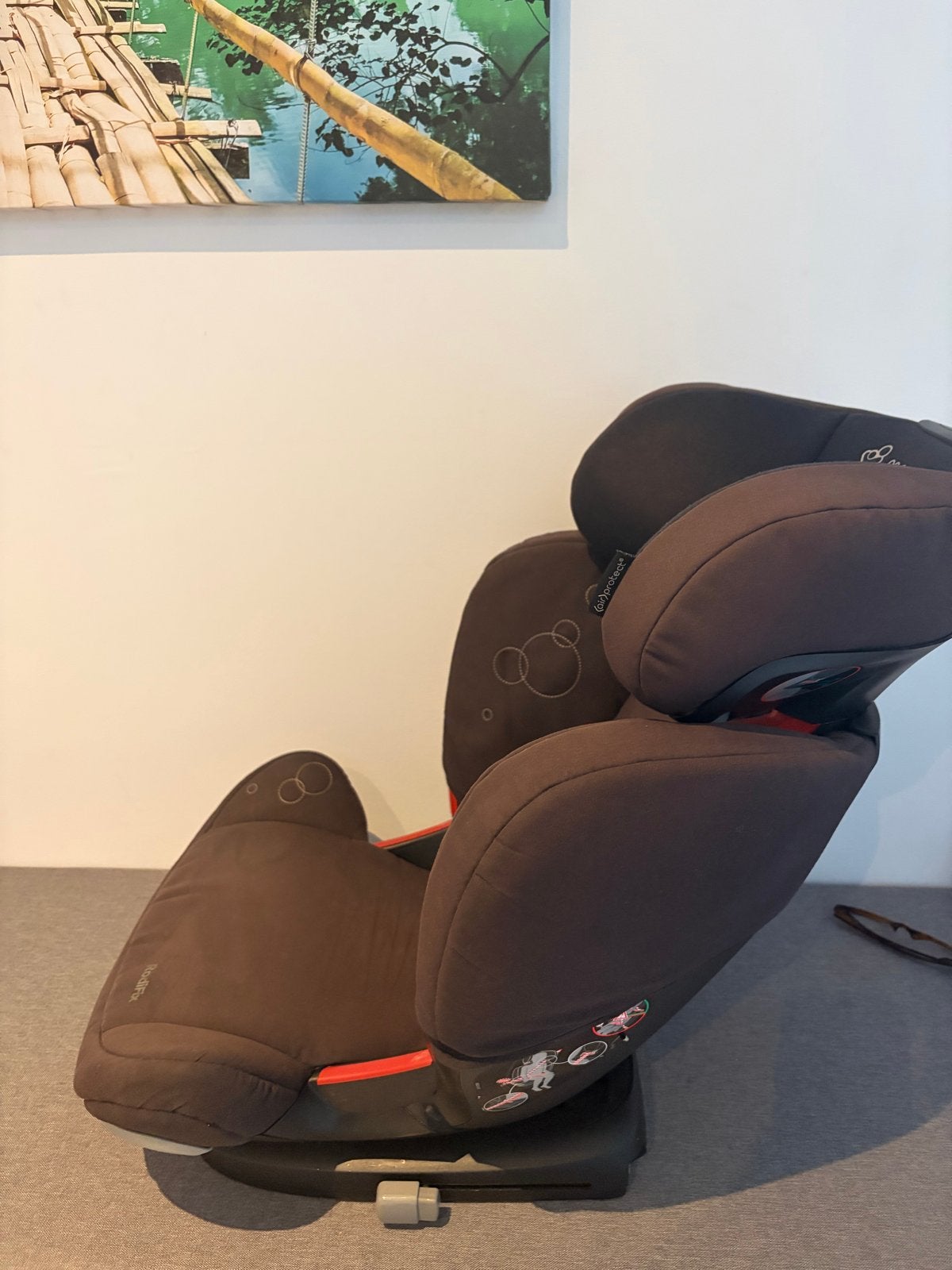 Maxi-Cosi RodiFix autostoel - Black, Ophalen, Autogordel of Isofix, Gebruikt, 15 t/m 36 kg