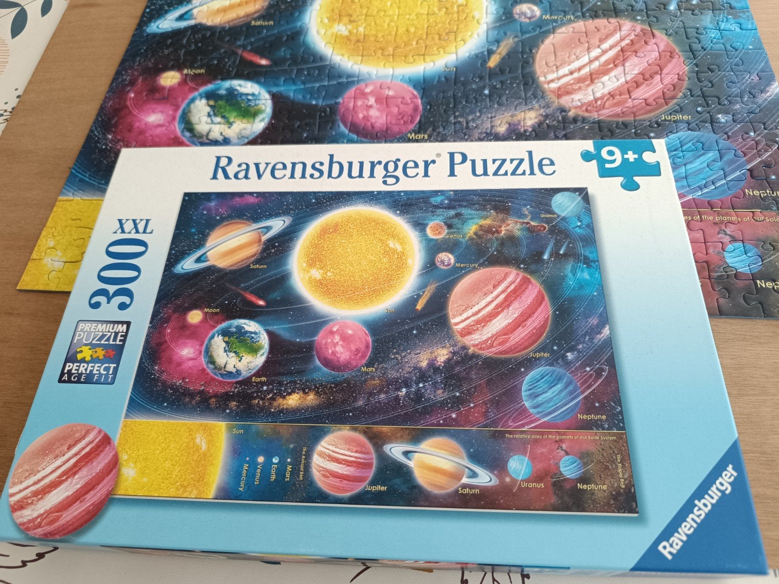 puzzel van planeten, 300 stukjes, Ravensburger, Ophalen, Minder dan 500 stukjes, Zo goed als nieuw
