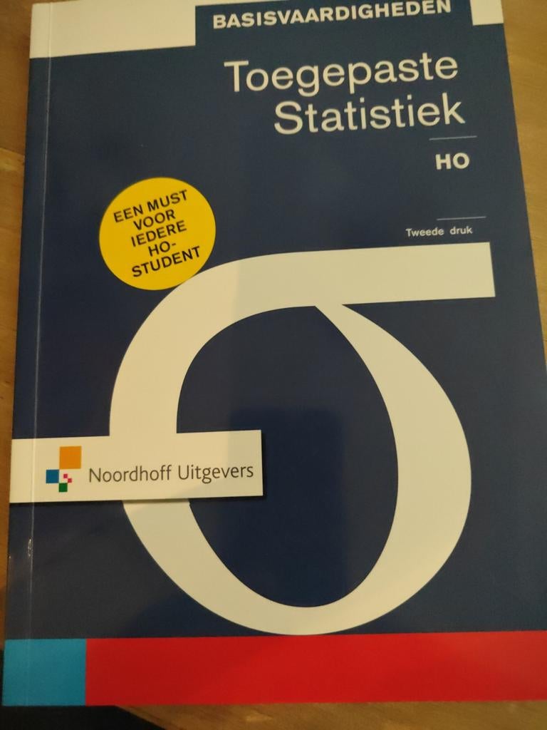 Toegepaste Statistiek HO - Basisvaardigheden, Boeken, Onbekend, Zo goed als nieuw, Beta, HBO