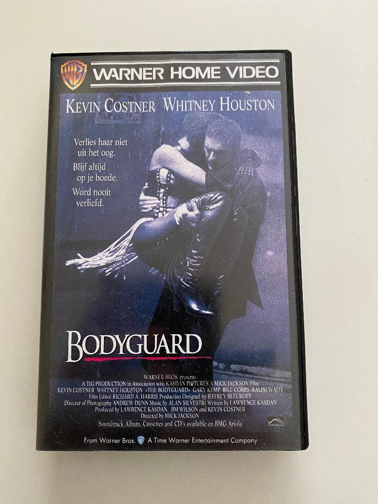 Videoband Bodyguard, Alle leeftijden, Ophalen of Verzenden, Gebruikt