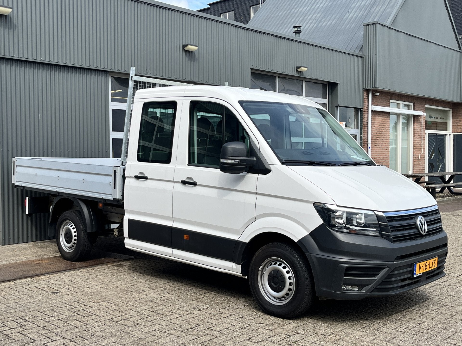 Volkswagen Crafter 35 2.0 TDI DC Open laadbak Airco Cruise c, Stof, Gebruikt, Euro 6, 4 cilinders