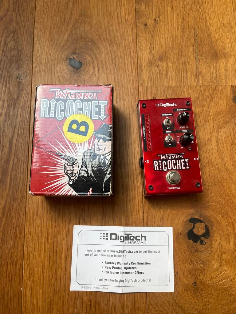 DigiTech Whammy Ricochet Pitch Shift Pedaal, Ophalen of Verzenden, Zo goed als nieuw, Overige typen