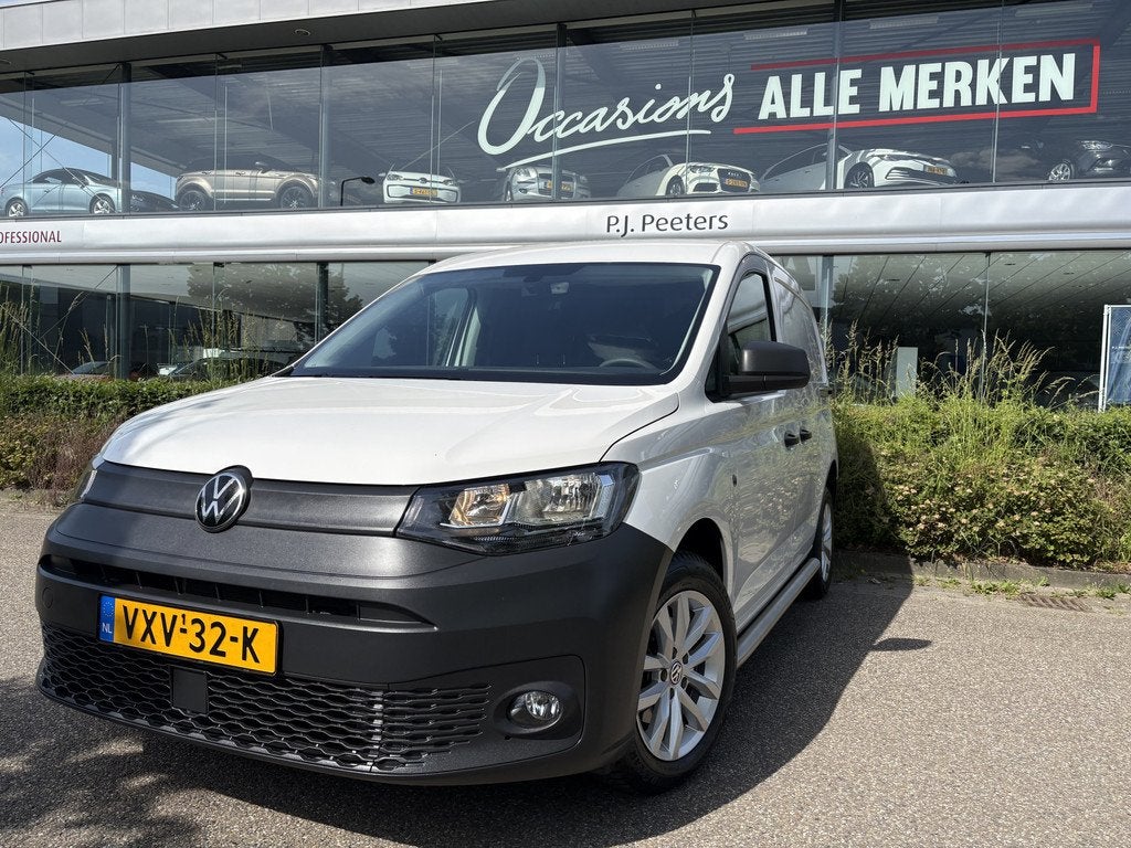 Volkswagen Caddy Cargo 2.0 TDI Airco - Apple carplay - Navig, Voorwielaandrijving, Stof, Gebruikt, Euro 6
