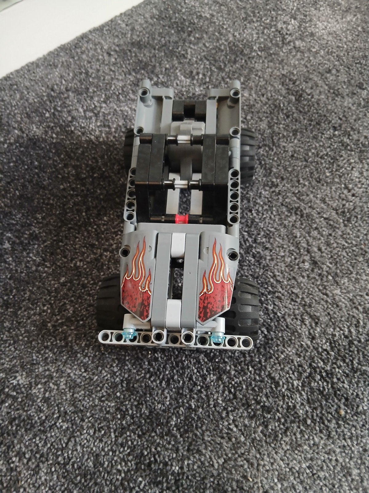 Lego Technic Auto met Motor - Gebruikt, Ophalen, Gebruikt, Lego, Complete set
