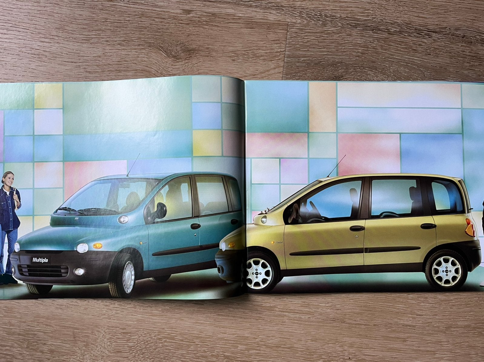 Dikke Nederlandse folder van de Fiat Multipla 1998 / 1999, Ophalen of Verzenden, Zo goed als nieuw, Overige merken