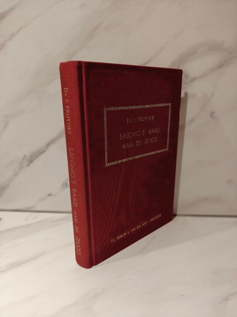 Ds. J. Fruytier: Salomo's raad aan de jeugd, Boeken, Ophalen of Verzenden, Gelezen, Christendom | Protestants