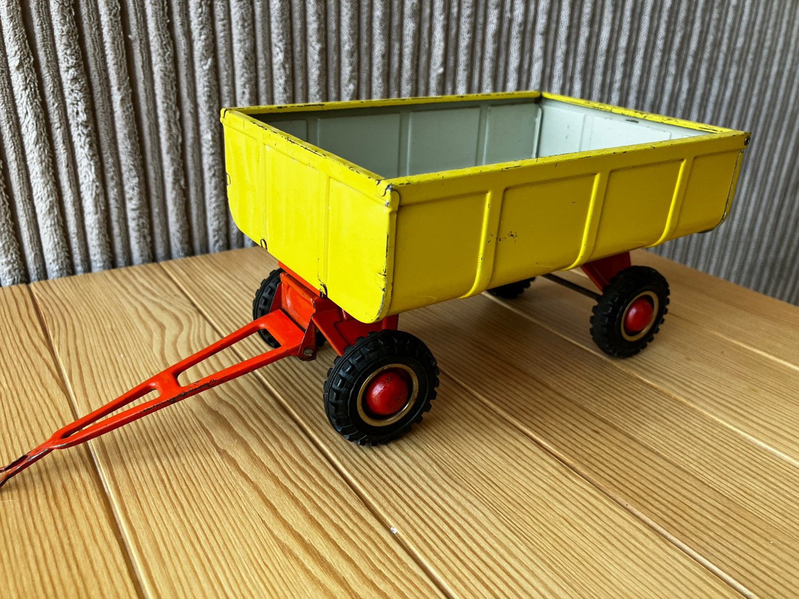 ARNOLD DAF LKW Blikken vrachtwagen kar/ oplegger, Antiek en Kunst, Antiek | Speelgoed, Ophalen of Verzenden