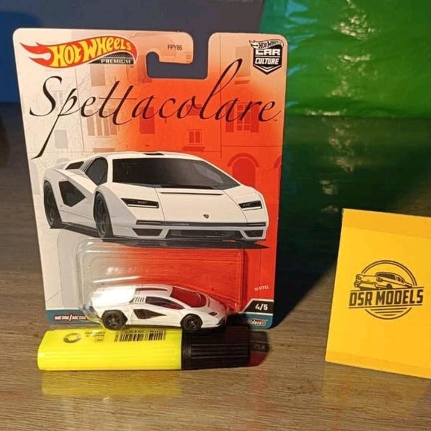 1:64 Lamborghini Countach LPI 800-4 van Car Culture HotWheel, S, Auto, R, Nieuw