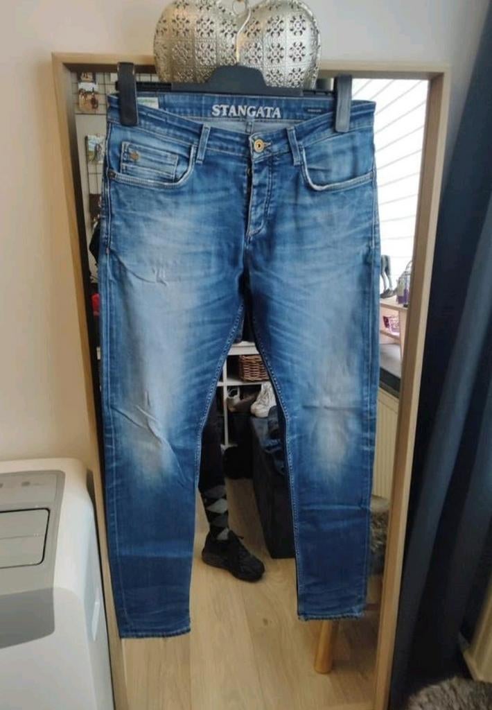Stangata goodboy jeans 31 34, Ophalen of Verzenden, Zo goed als nieuw, Blauw, W32 (confectie 46) of kleiner