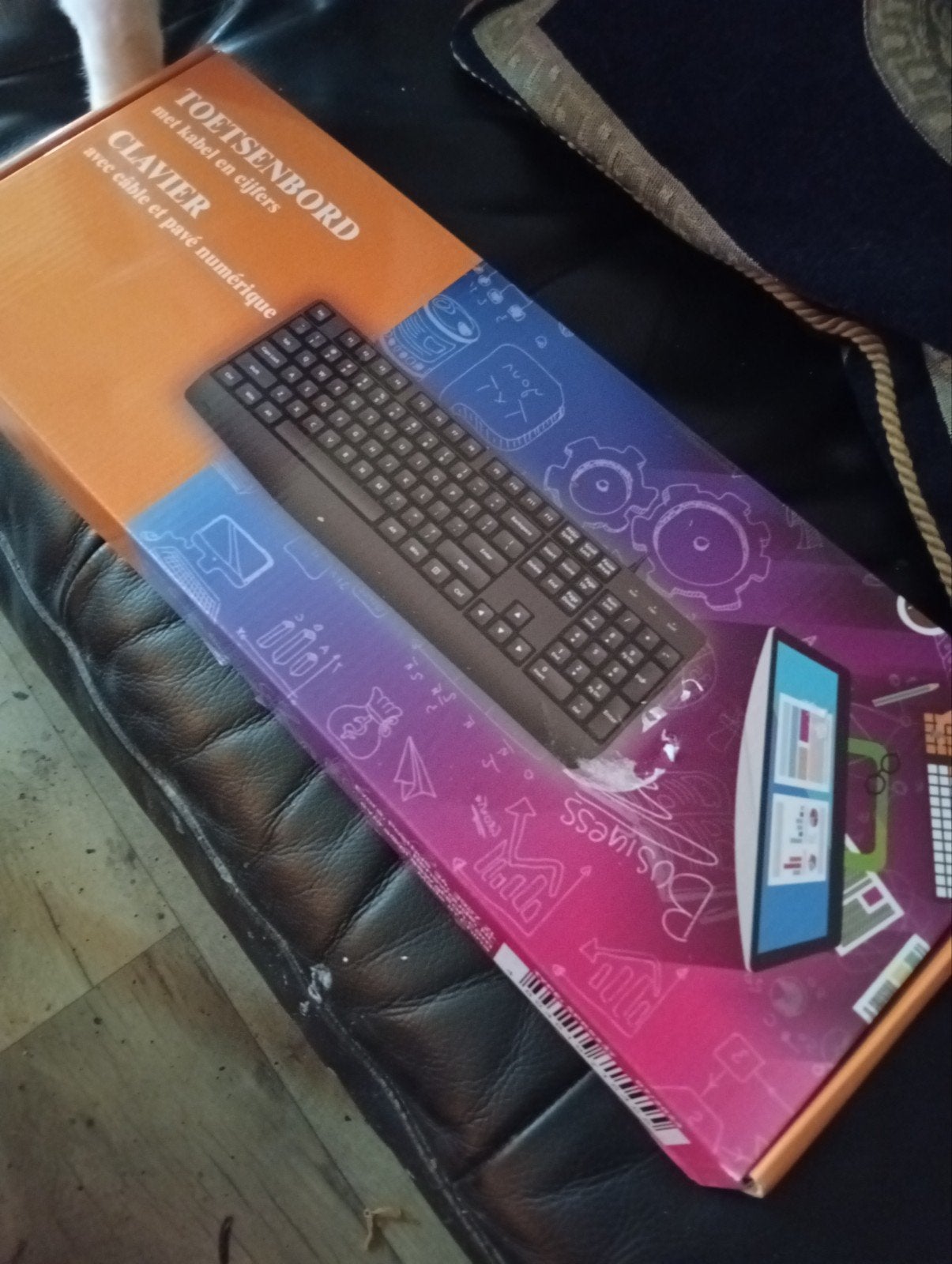 Nieuw bedraad toetsenbord met numeriek pad, Computers en Software, Toetsenborden, Ophalen of Verzenden, Numeriek, Nieuw, Bedraad