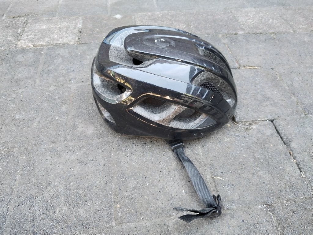 Scott Supra fietshelm 54-61 cm – racefiets / wielrennen, Ophalen, Gebruikt