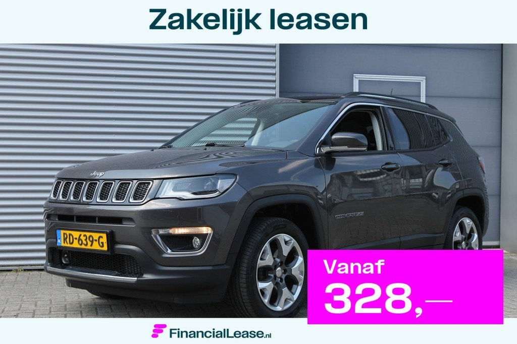 Jeep Compass 1.4 MultiAir Limited 4x4 I Automaat I Navi I 1/, Automaat, 450 kg, Gebruikt, 4 cilinders