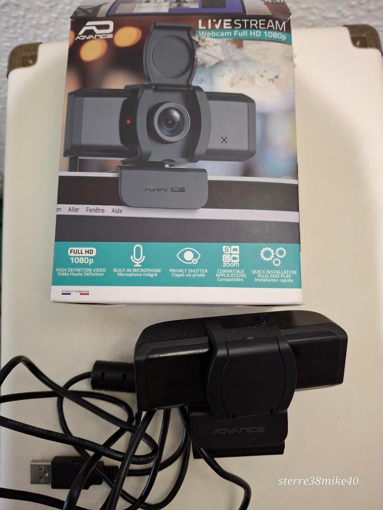 Advance Livestream Webcam Full HD 1080p, Ophalen of Verzenden